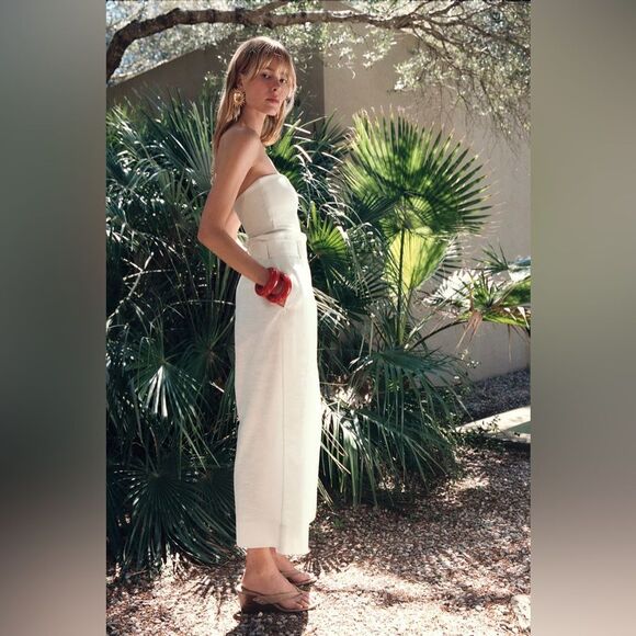 ZARA BELTED CULOTTES - Picture 5 of 11